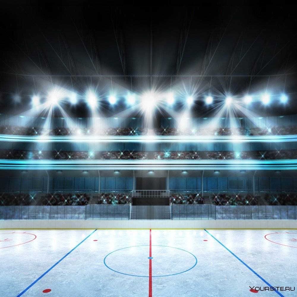 Хоккейная площадка для фотошопа