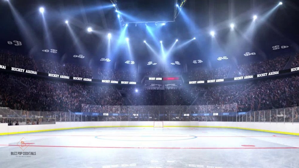 Пустой хоккейный стадион