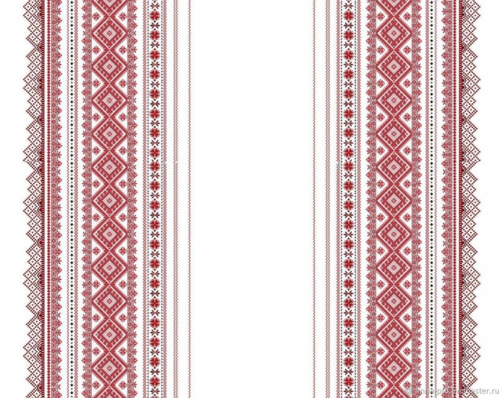 Славянские узоры на черном фоне