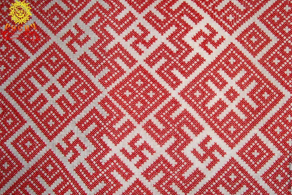 Кубанский рушник вектор