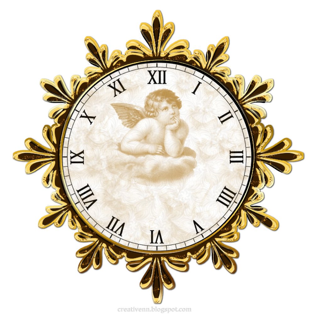 Старинные циферблаты для декупажа