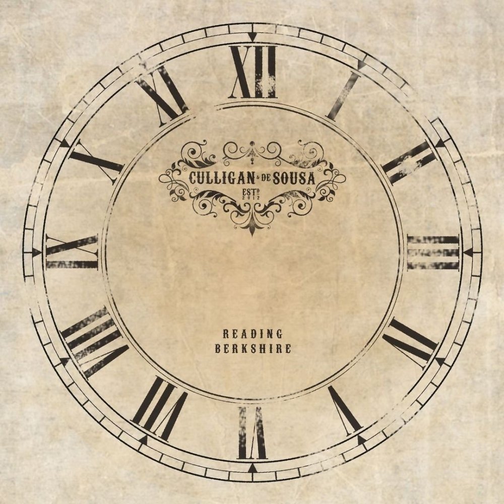 Циферблат ретро часов