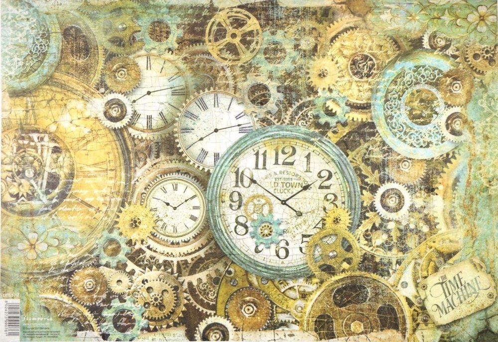 Карты Steampunk Stamperia