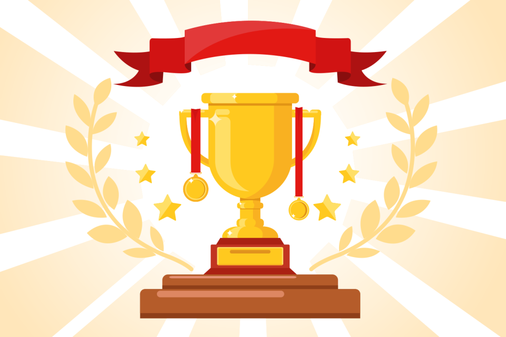 Светлый фон для награждения