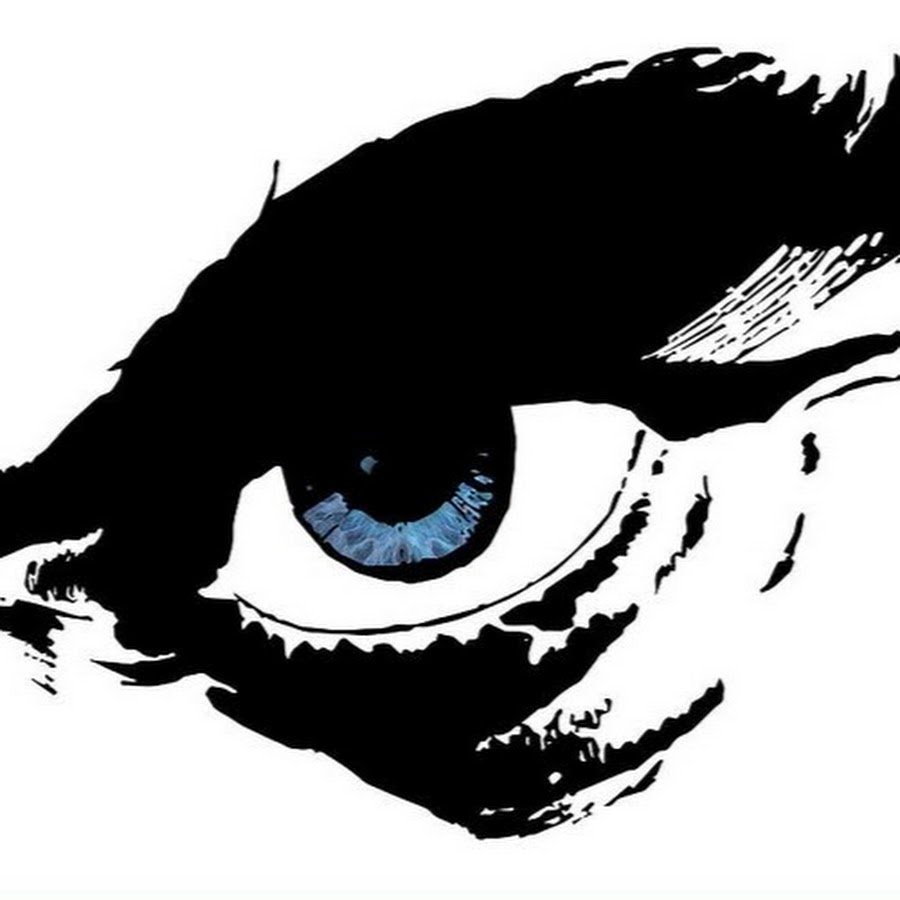 Нарисовать злые глаза