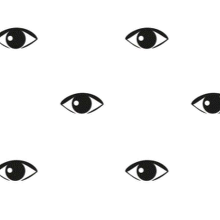 Глаза на черном фоне