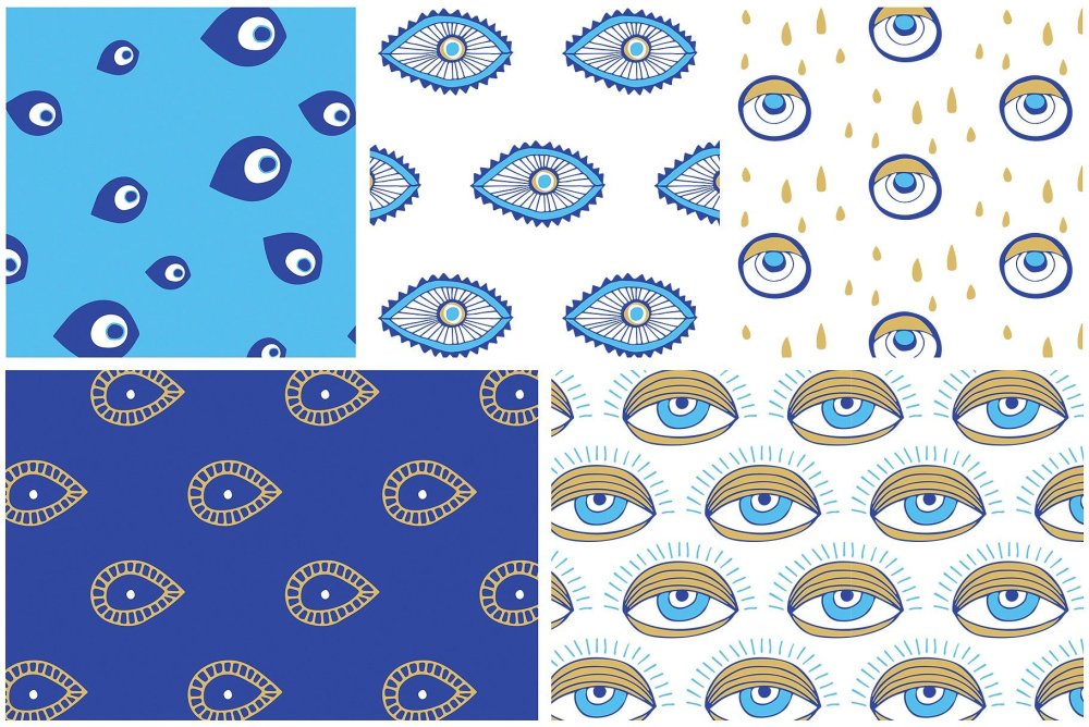 Паттерн глаз человека