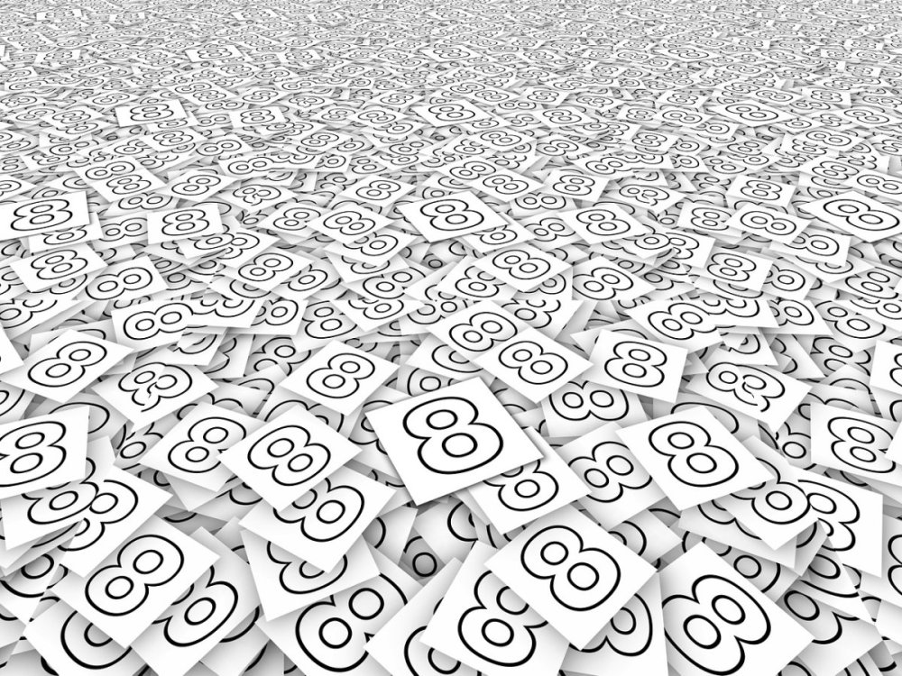 Много цифр картинки