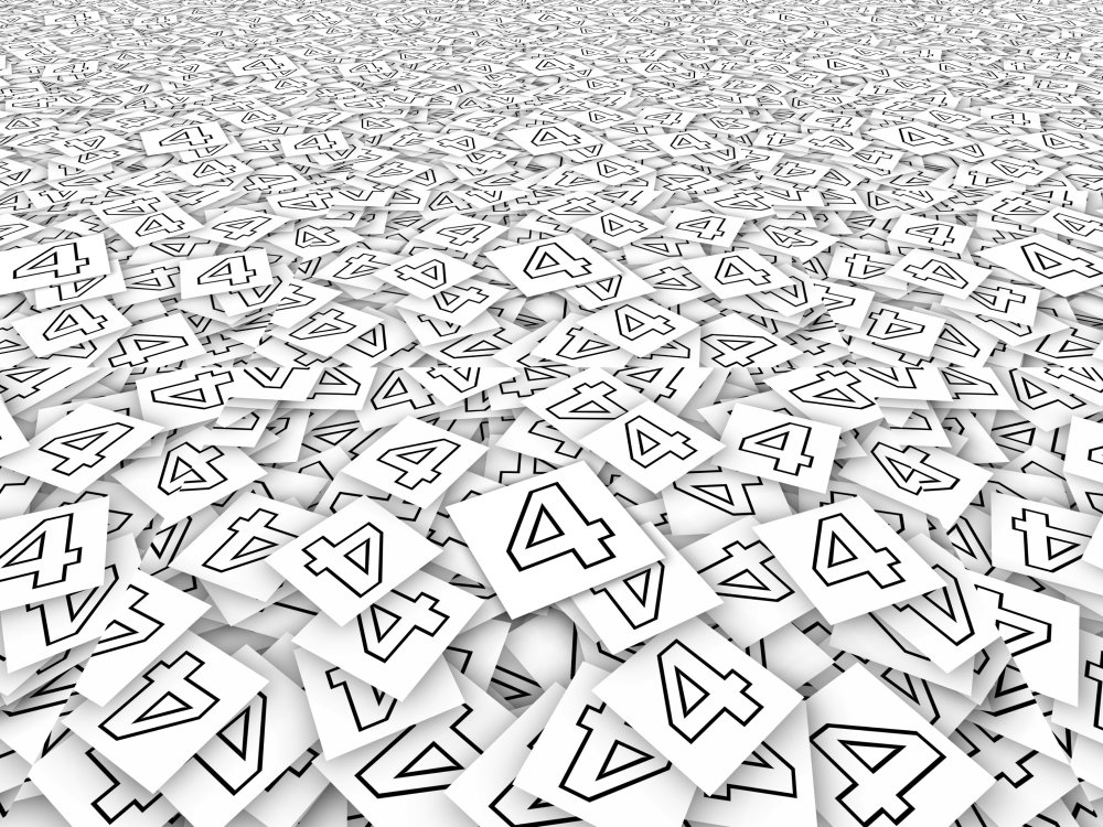 Много цифр 4