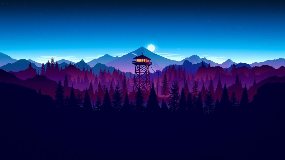 Фон Firewatch 4k