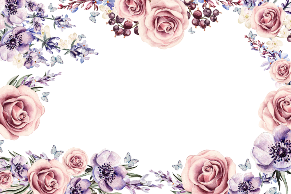 Цветочная рамка