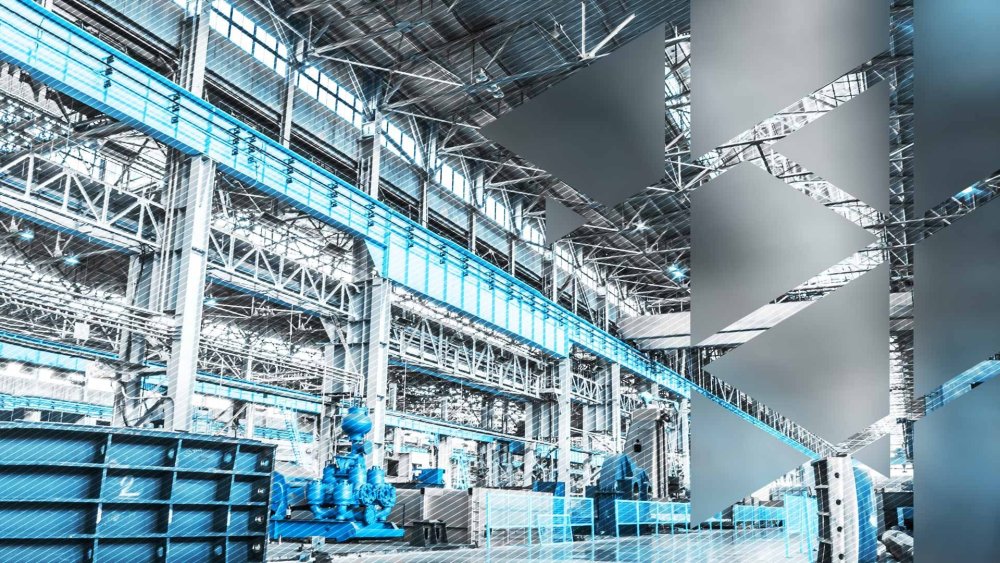 Завод внутри