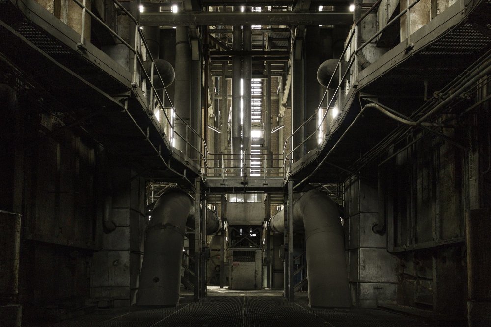 Завод внутри