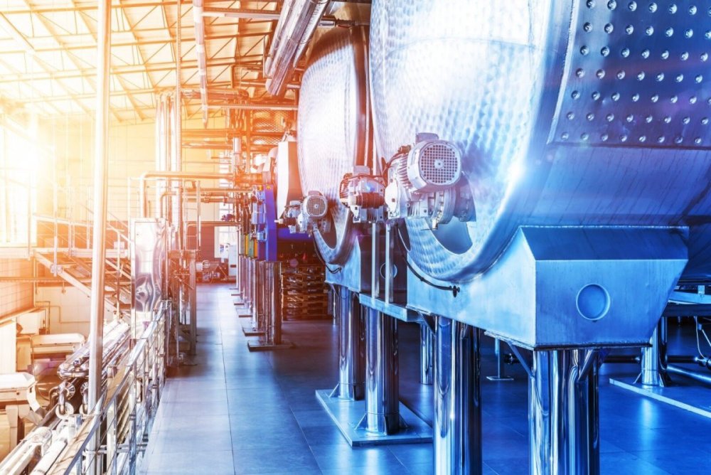 Цех химического завода