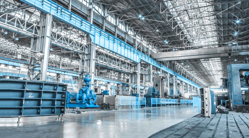 Завод внутри