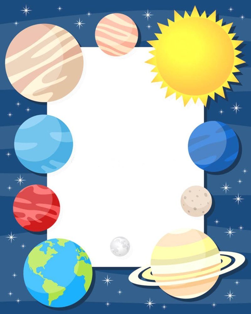 Космос мультяшный