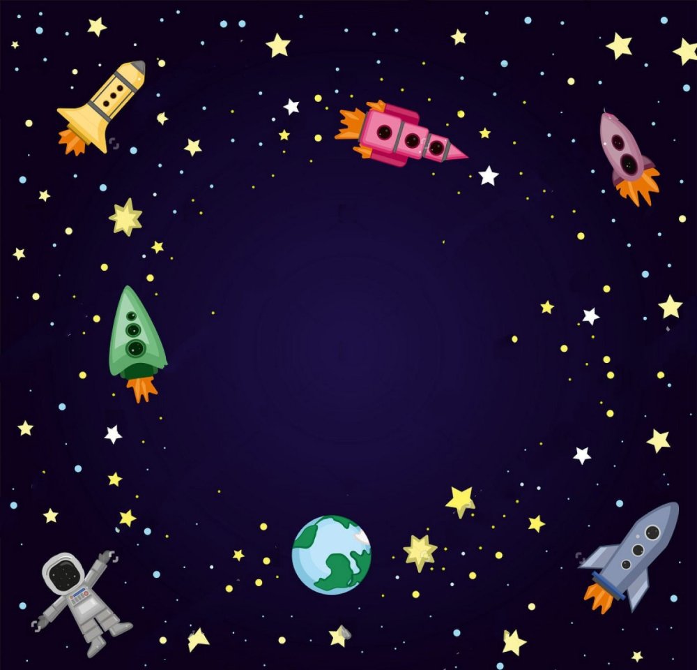 Фон космонавтика