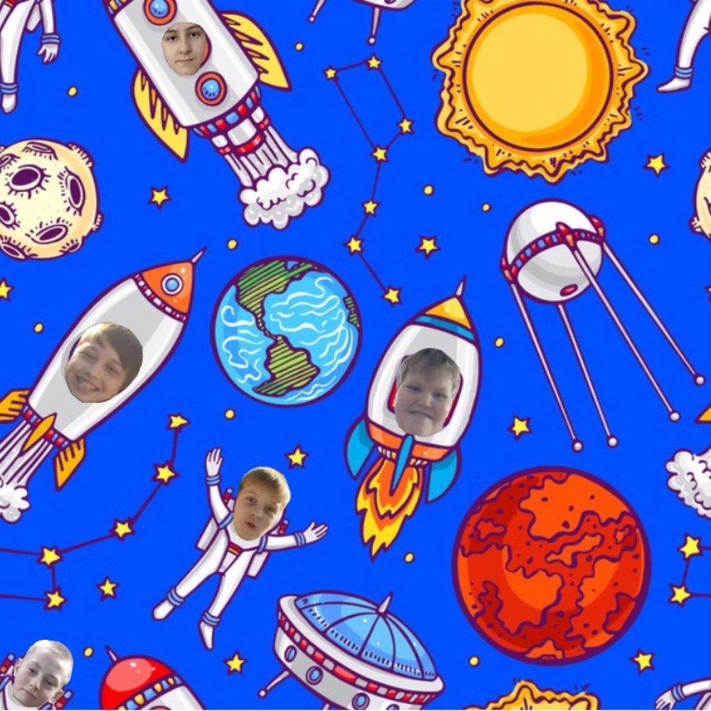 Коллаж к Международному Дню космоса 1 класс