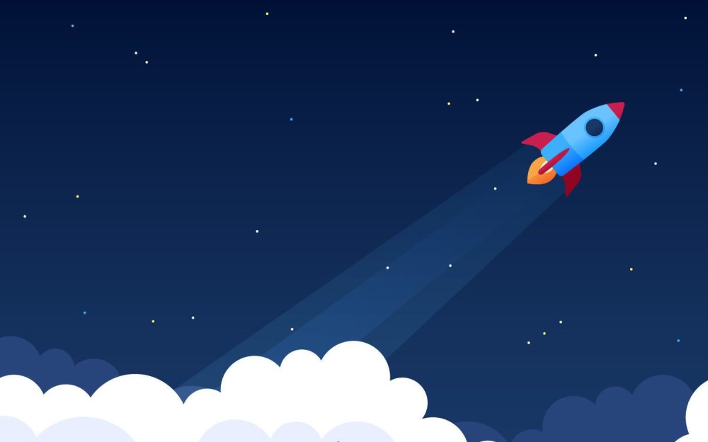 Фон космический детский