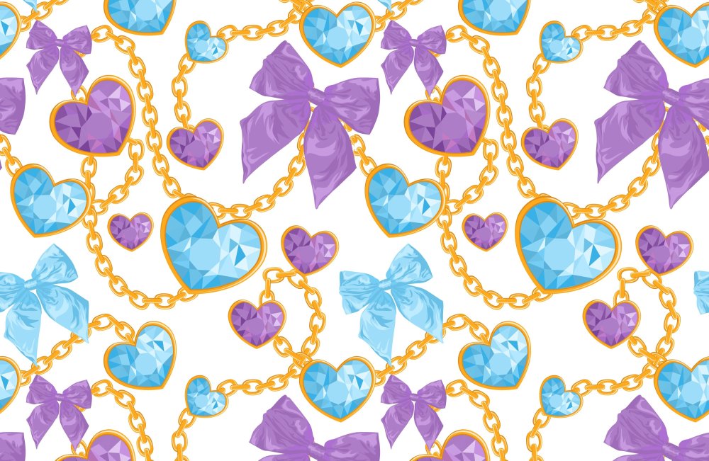 Фон с бантиком