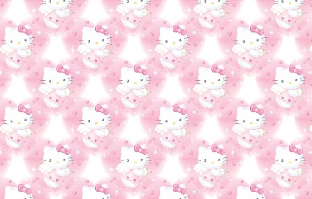 Фон Хелло Китти