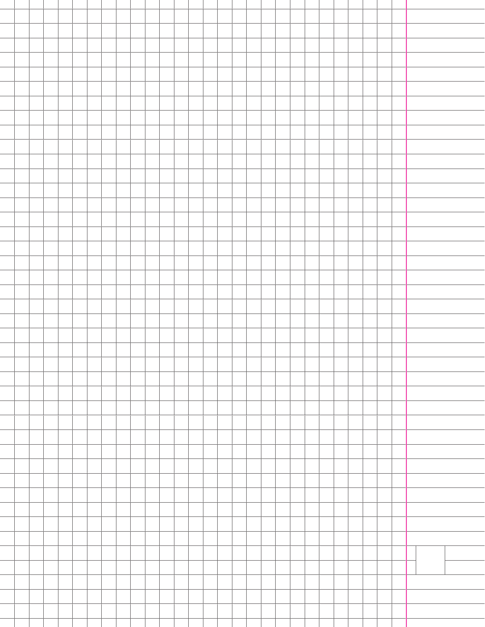 Тетрадь в клетку