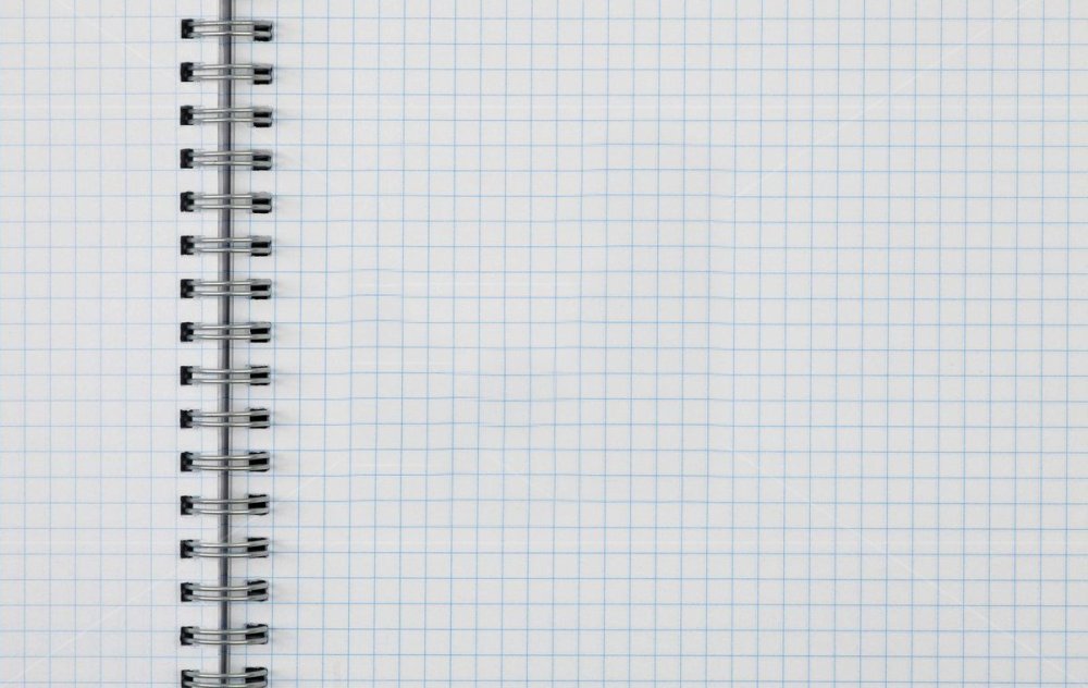 Листок бумаги в клетку