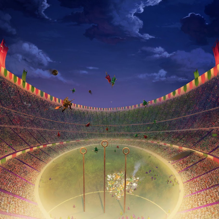 Поле для квиддича Хогвартс