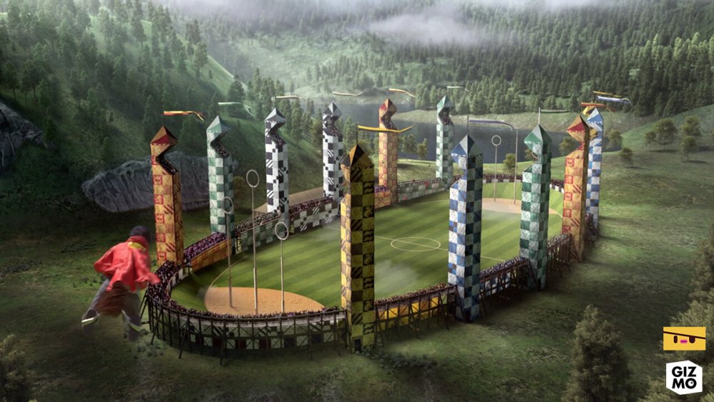 Квиддич Гарри Поттер поле