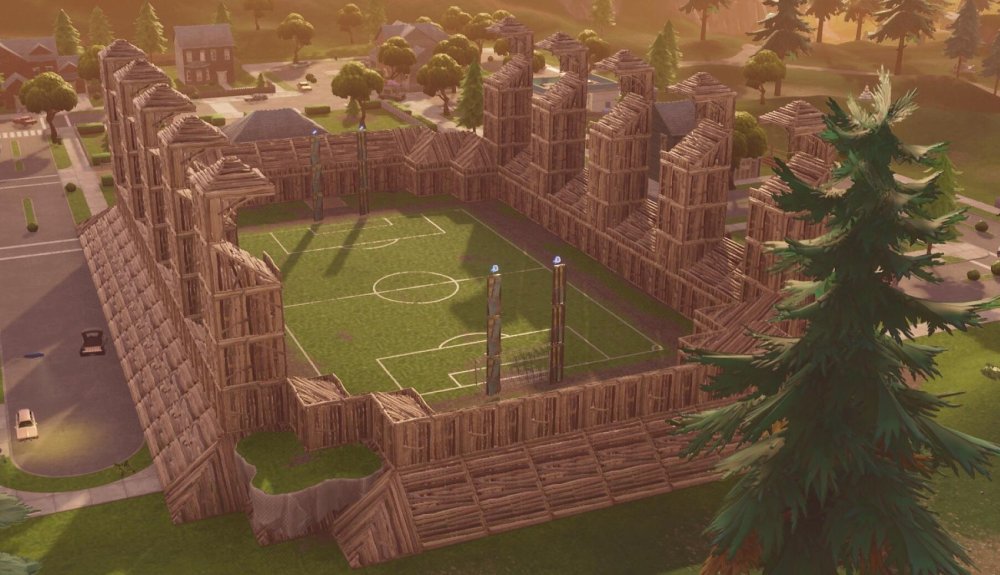 Квиддич поле Гарри