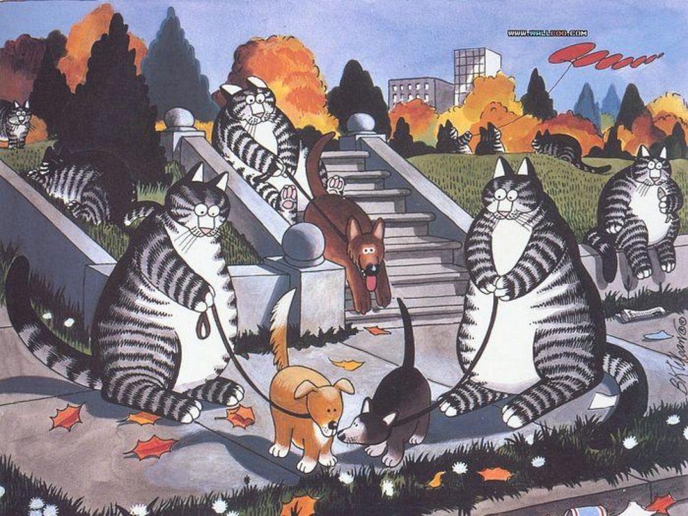 Коты Бернарда Клибана