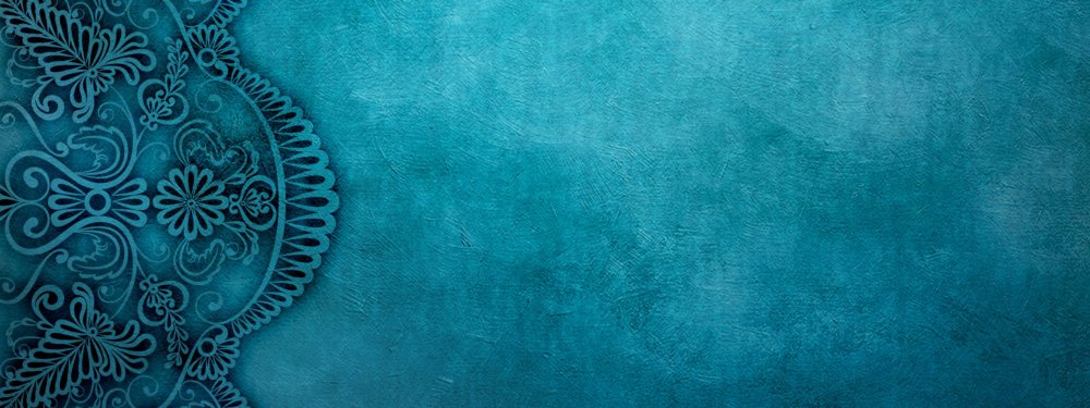 Бирюзовый фон с узором