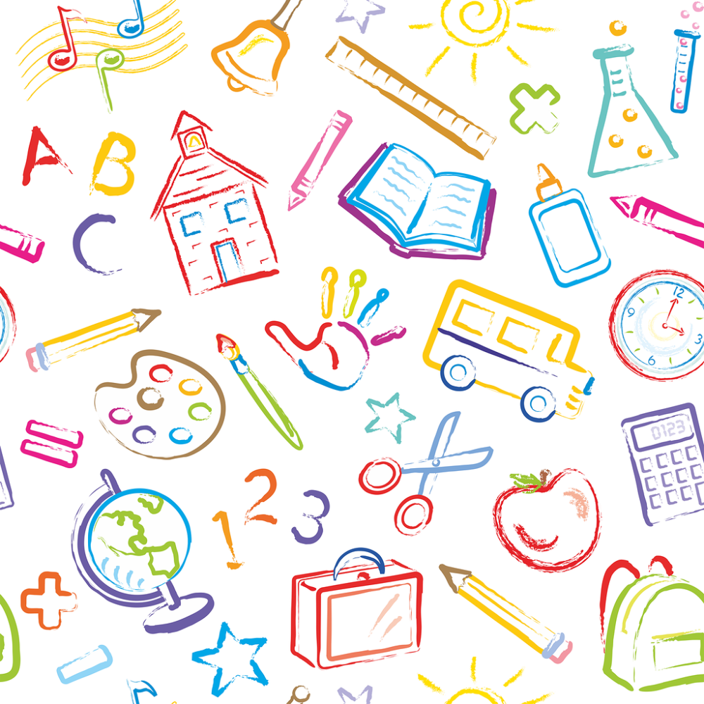 Фон для объявления по рисованию