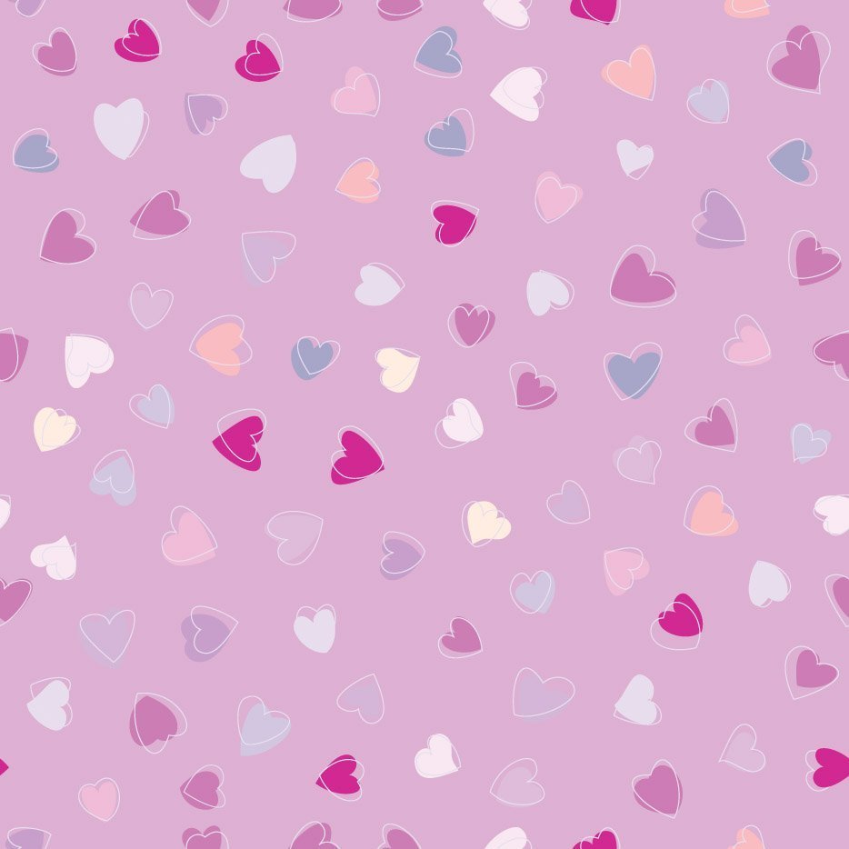 Паттерн детский розовый