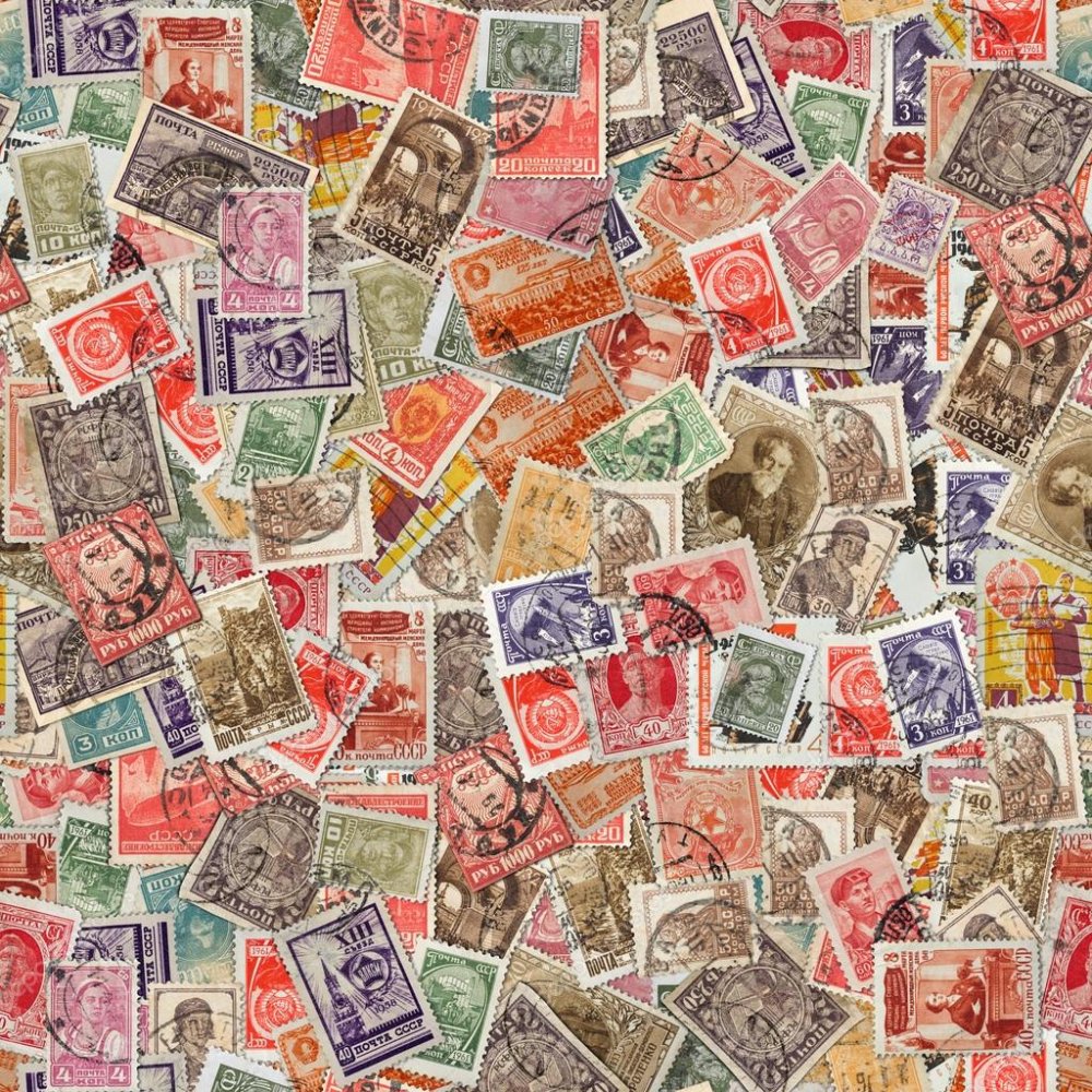 Марки коллаж