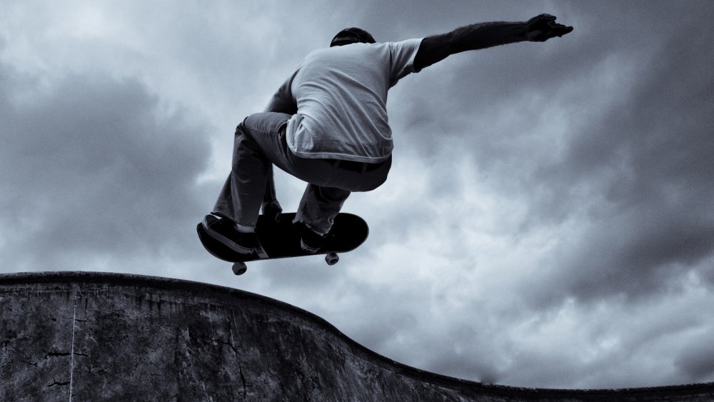 Скейтбордист. 1993