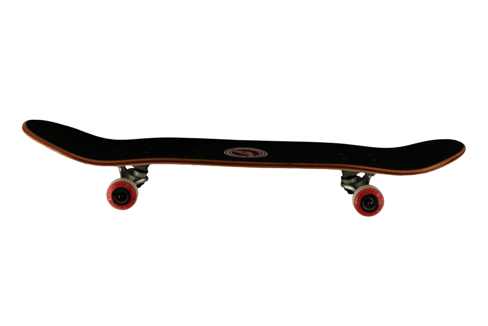 Скейтборд сбоку вектор