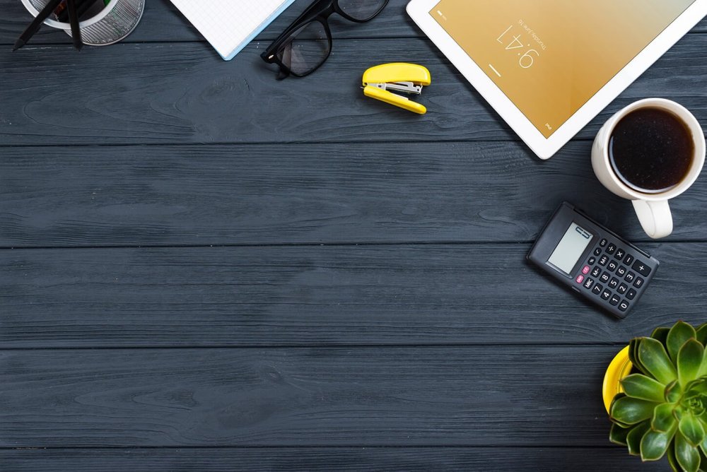 Серая поверхность стола