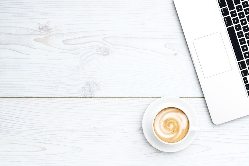 Wood Table with Snow