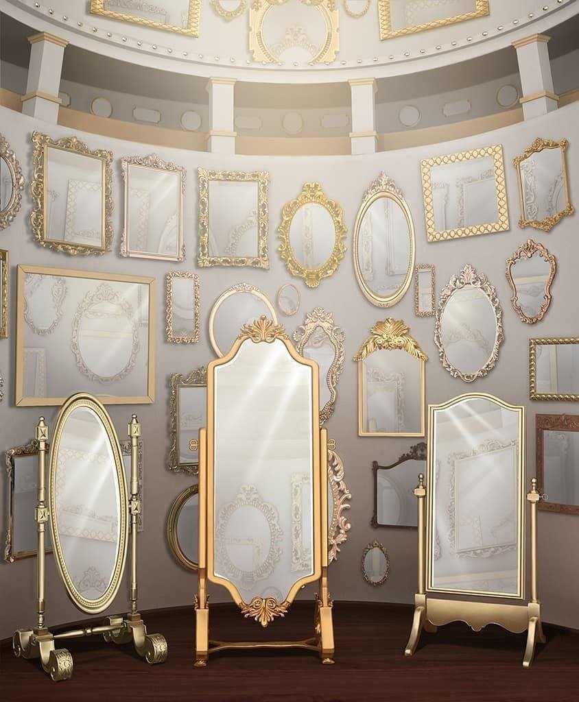 Комната с зеркалом аниме