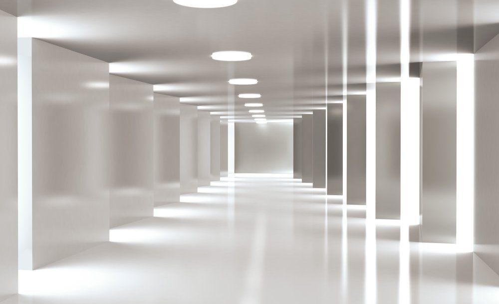 Красивое зеркало в красивом доме