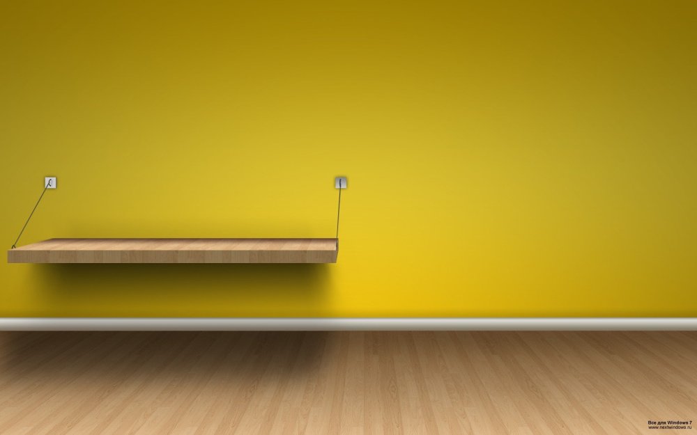 Комната с полками для ярлыков