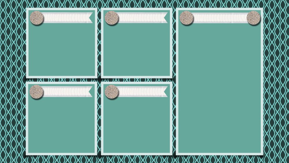 Обои с полочками