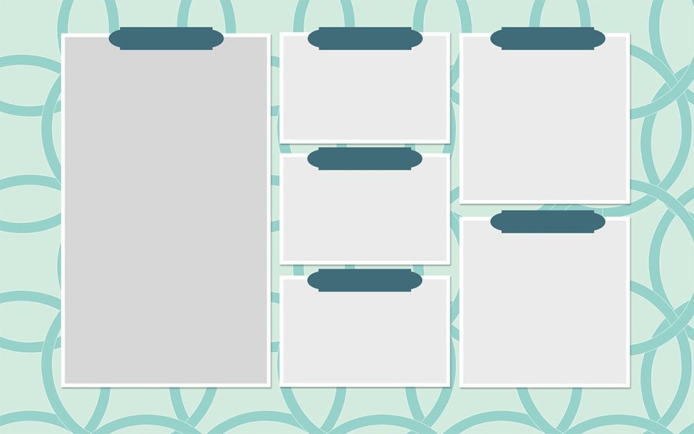 Пустые полки на стене