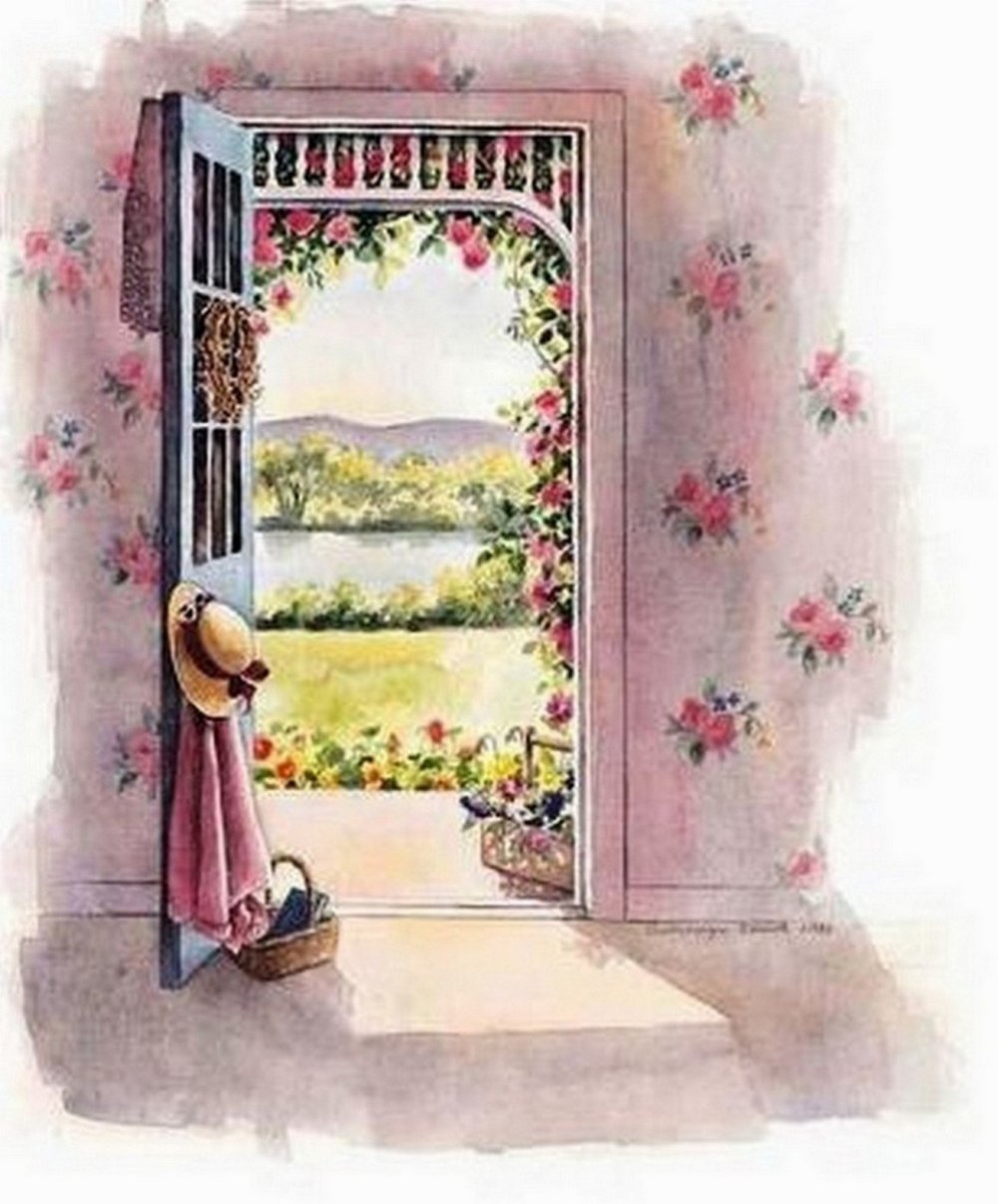 Дом двери арт