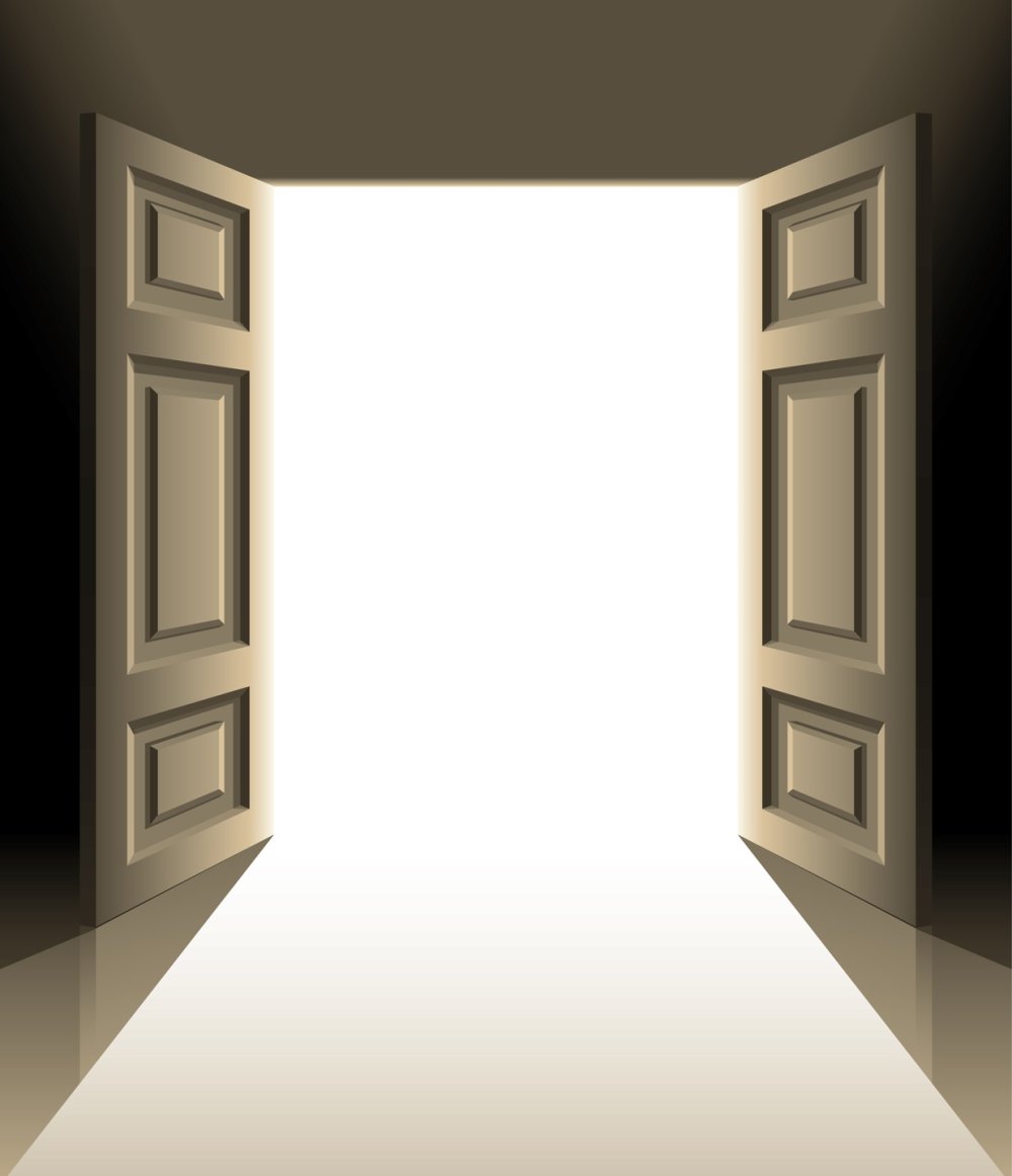 Открытая дверь