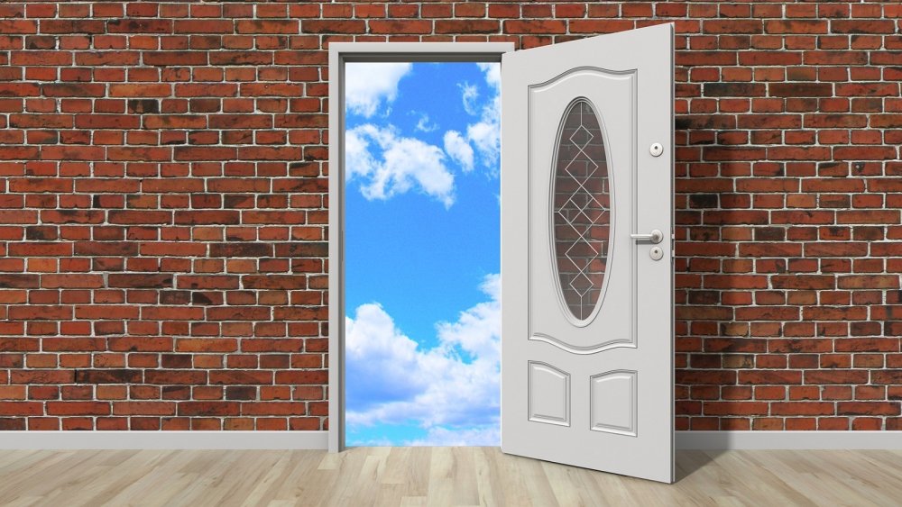 Приоткрытая дверь