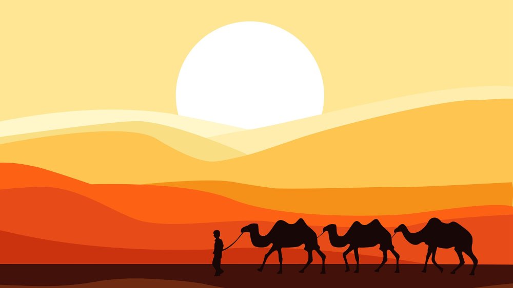 Фон Великий шелковый путь