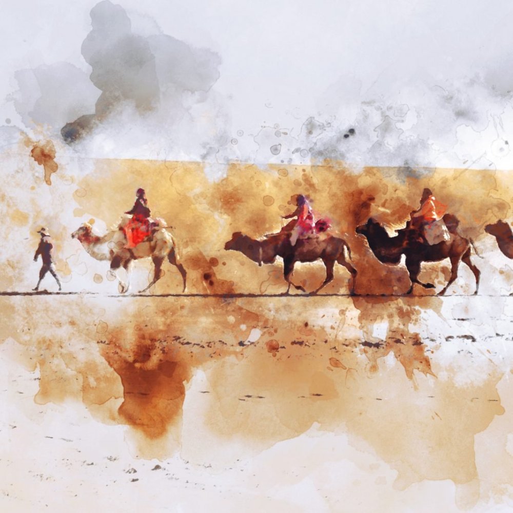 Великий шелковый путь Караван