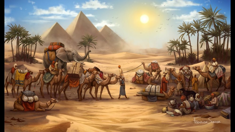 Великий шелковый путь арт